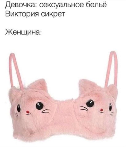 Девочка: сексуальное бельё Виктория сикрет Женщина: