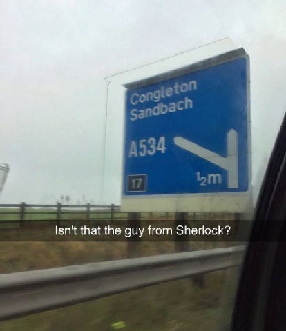 Isn't that the guy from Sherlock?