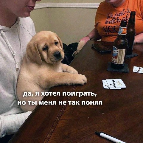 да, A хотел поиграть, но ты меня не так понял