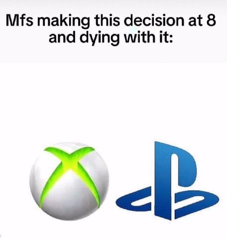 Mfs making this decision at 8 and dying with it: