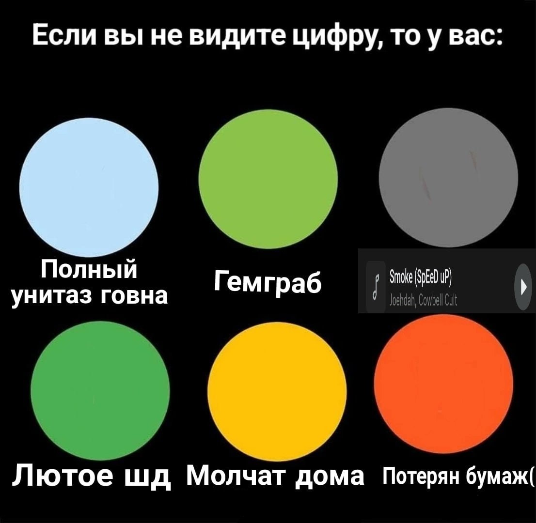 Если вы не видите цифру, то у вас Полный (SpEeD uP) унитаз говна Гемграб dah, Cowbell Cult Лютое Молчат дома Потерян бумаж(