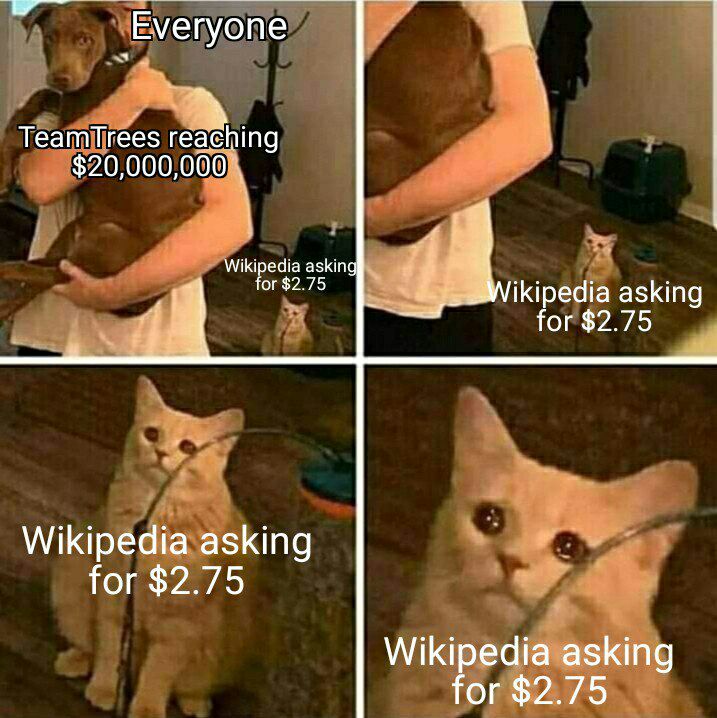 Емегуопе “4 reaching Wikipe for aia askin ikipedia asking for $2.75 to sor Wikipedia asking for $2.75 for $2.75
