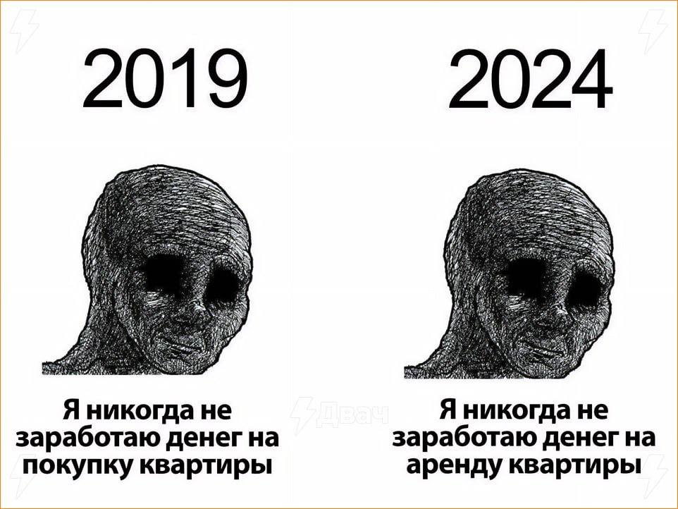 2019 2024 2 $7 4 Я никогда не Я никогда не заработаю денегна заработаю покупку квартиры аренду квартиры