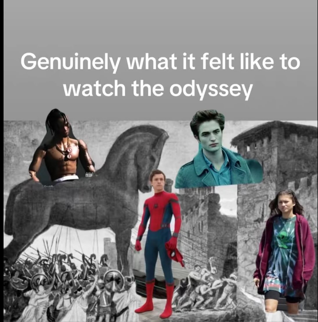 Genuinely what it felt like to watch the odyssey