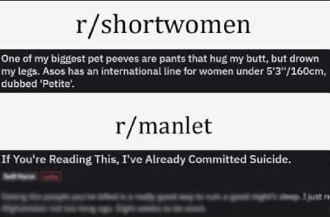 r/shortwomen One of my biggest pet peeves are pants that hug my butt, but drown my legs. Asos has an international line for women under dubbed r/manlet If You're Reading This, I've Already Committed S