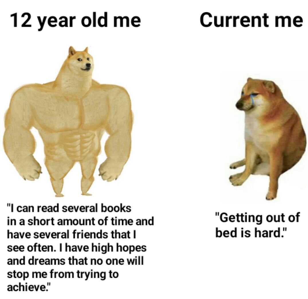 Сиггет 12 year old can read several books in a short amount of time and "Getting out of have several friends that bed is hard." see often. have high hopes and dreams that no one will stop me from tryi