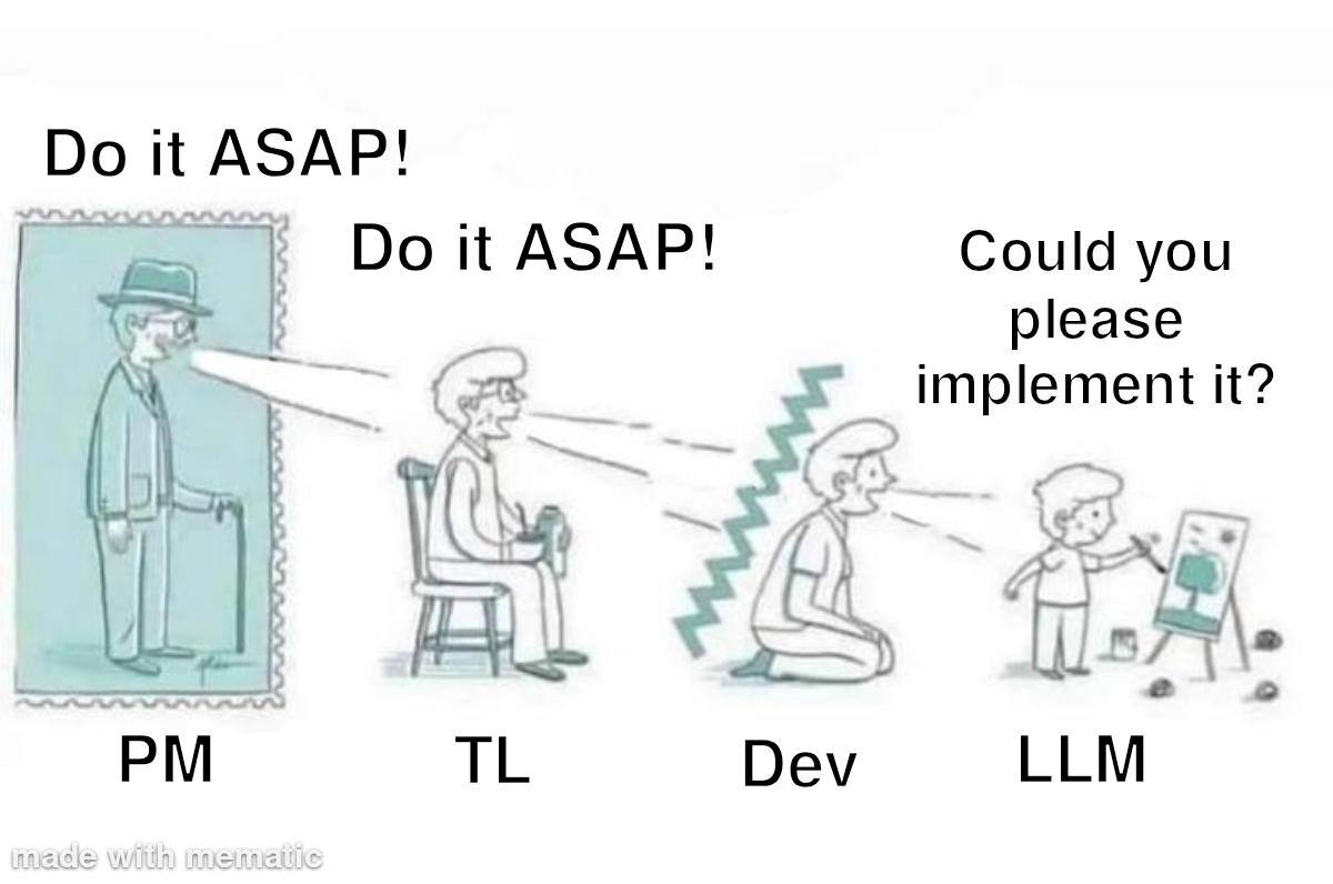 it ASAP! it ASAP! Could you please implement it? Dev LLM