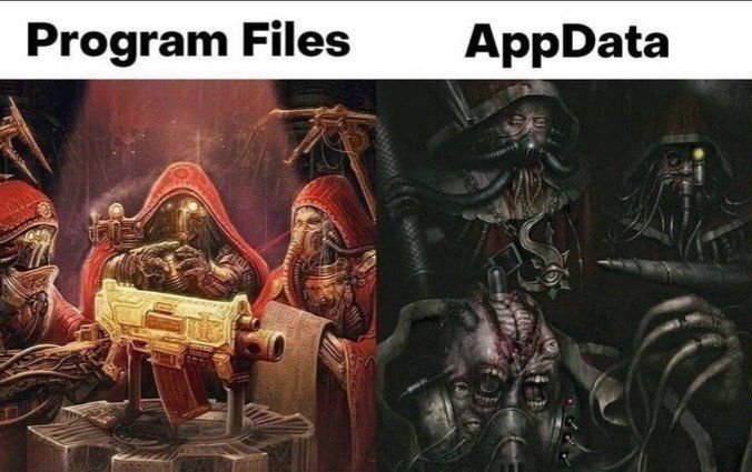 Program Files AppData
