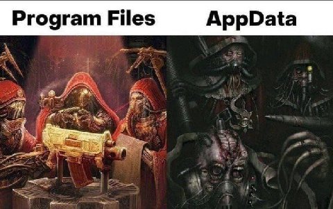 Program Files AppData