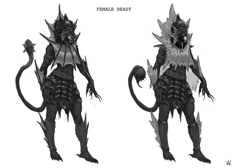 FEMALE BEAST 7.