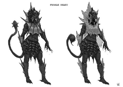 FEMALE BEAST 7.