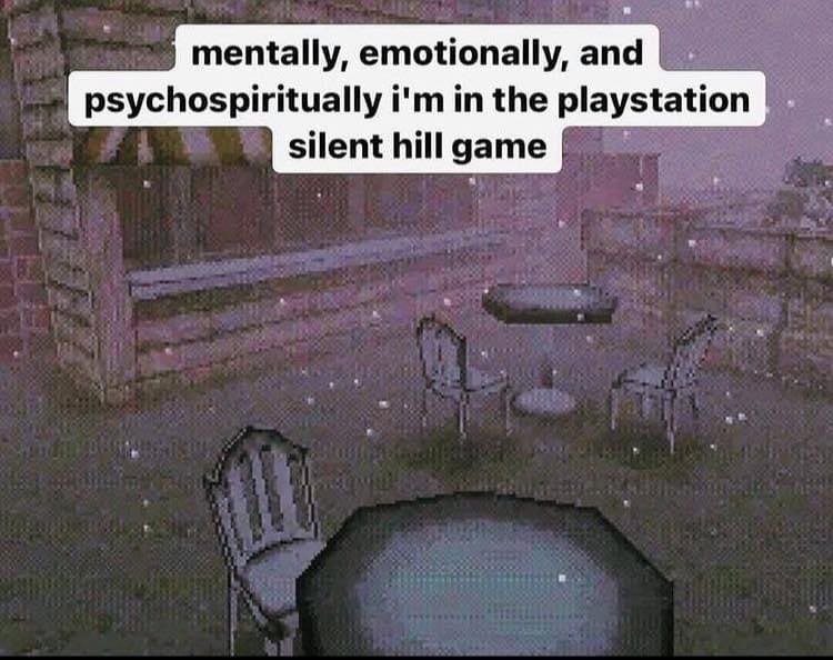 mentally, emotionally, and psychospiritually in the playstation silent hill game