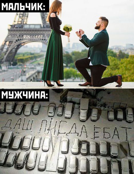 МАЛЬЧИК: МУЖЧИНА:
