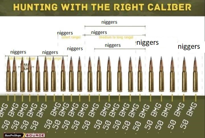 HUNTING WITH THE RIGHT CALIBER niggers niggers niggers niggers niggers A OOOOH 22008