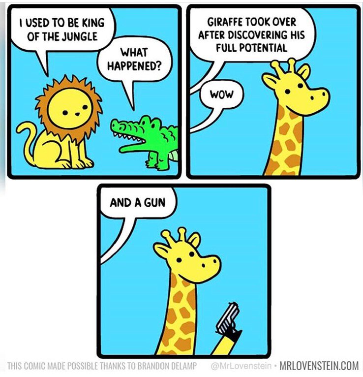 USED TO BE KING GIRAFFE TOOK OVER OF THE JUNGLE AFTER DISCOVERING HIS WHAT FULL POTENTIAL HAPPENED? 3 MRLOVENSTEIN.COM