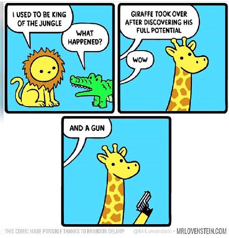 USED TO BE KING GIRAFFE TOOK OVER OF THE JUNGLE AFTER DISCOVERING HIS WHAT FULL POTENTIAL HAPPENED? 3 MRLOVENSTEIN.COM