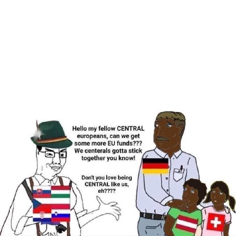 Hello my fellow CENTRAL europeans, can we get some more funds??? We centerals gotta stick together you know! Don't you love being CENTRAL like И