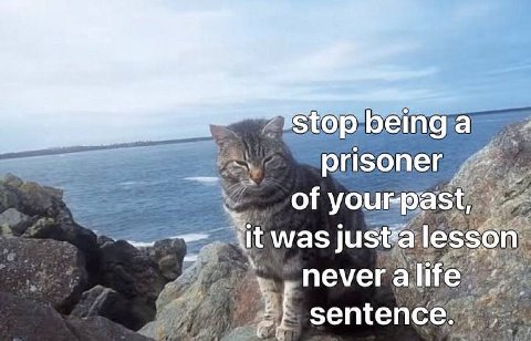 prisoner of you past twas just lesso never a; if sentence: