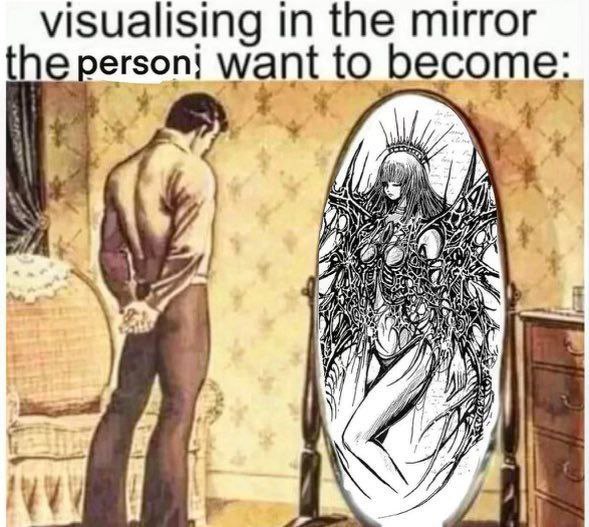 visualising in the mirror егзоп! want to bec 4