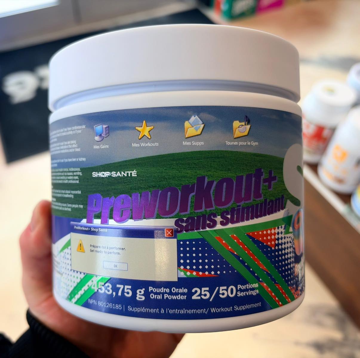 pourle Gym SHOPSANTE К Poudre Orale 75 Oral Powder 25/50 Servings Suppiément а ‘entrainement/ Workout supple