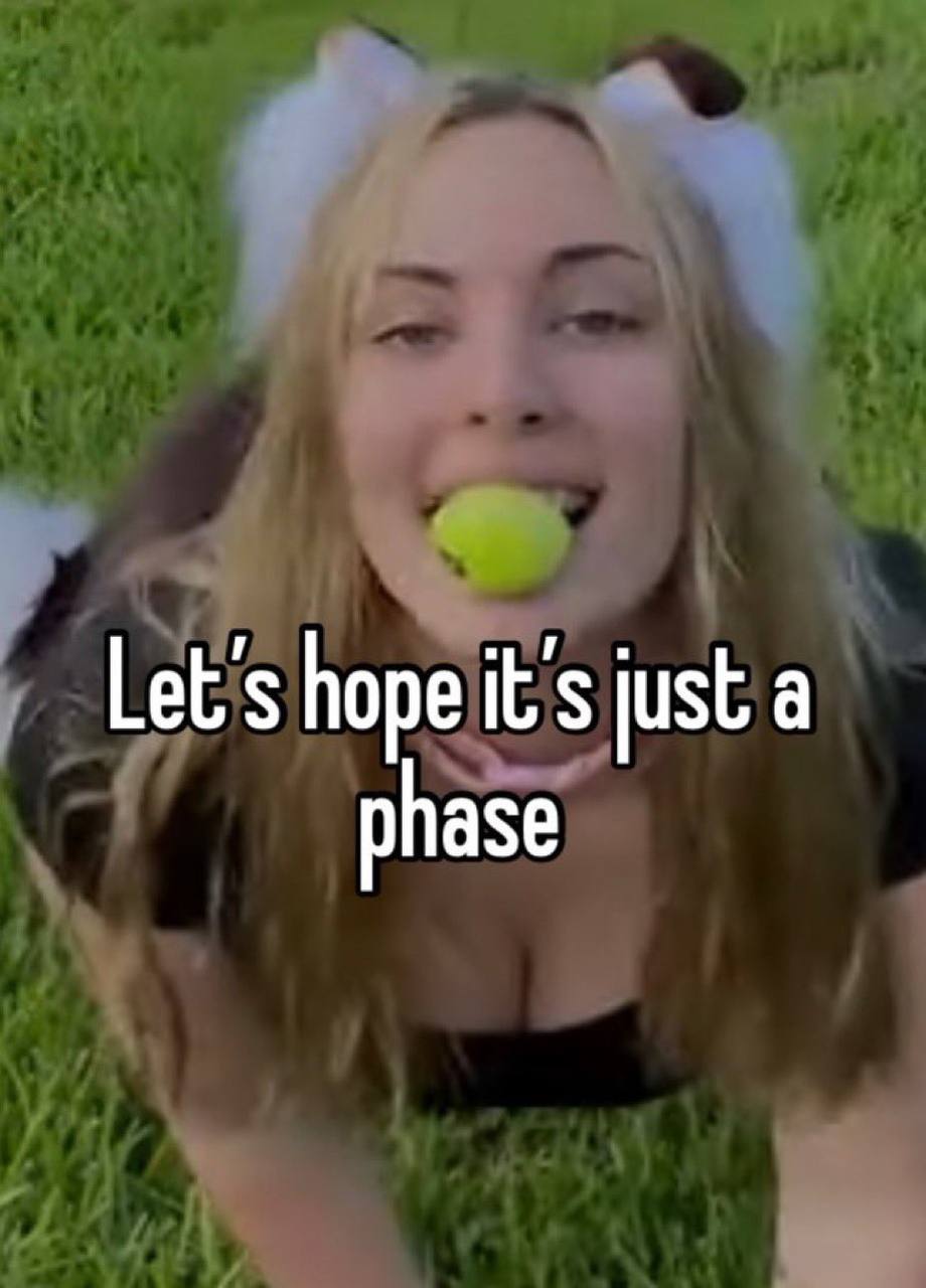 Let's hope it's just a phase