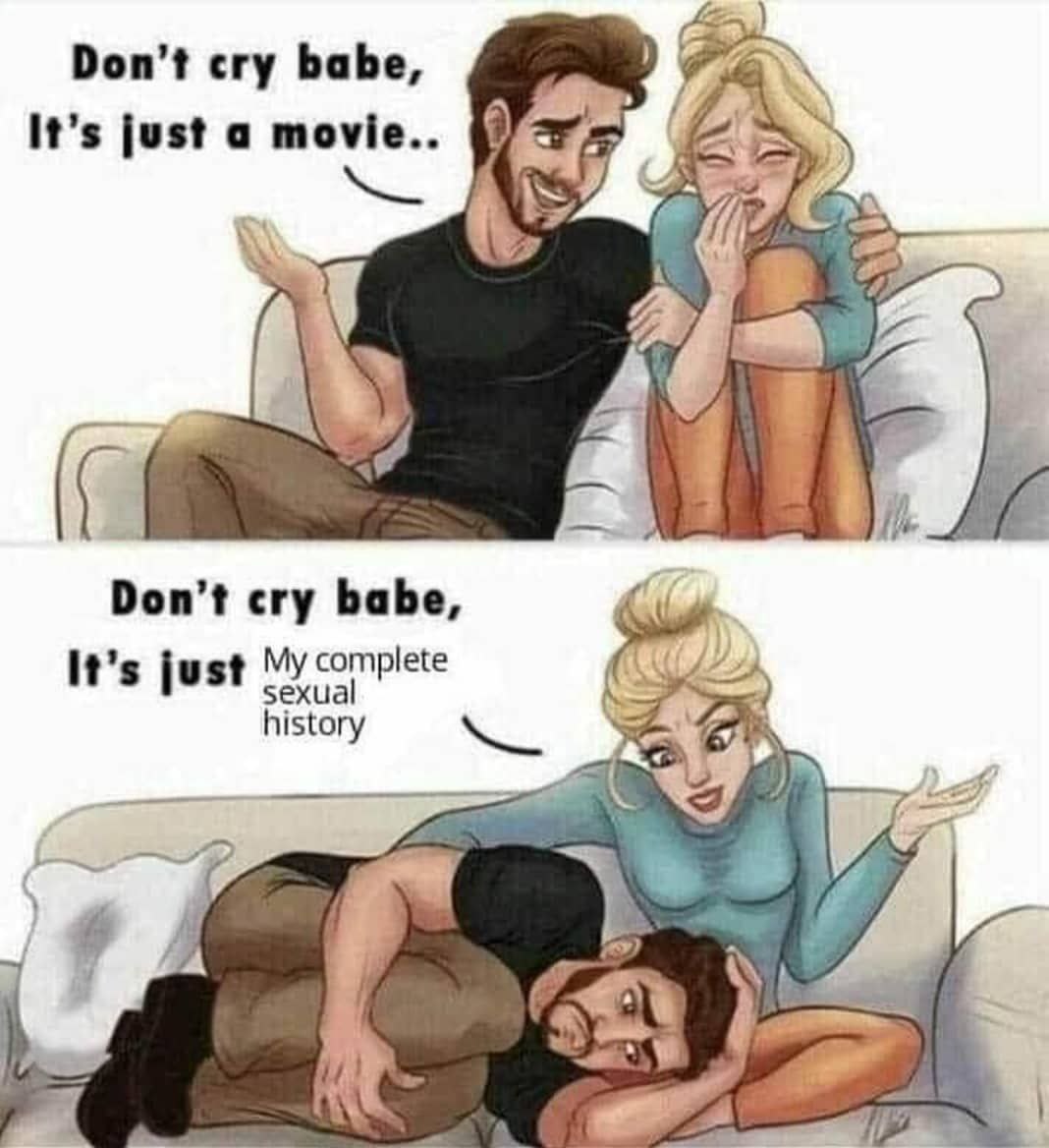 Don’t cry babe, It’s just a movie.. 1% Don’t cry babe, It’s just My complete history 4»