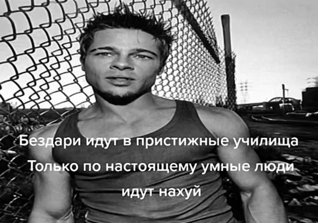 8%. 4 1@ ite 4 в а #3 _Бездари идут в пристижные училища Только по настоящему умные люди идут нахуй