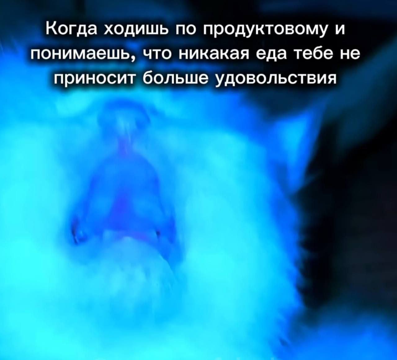 Когда ходишь по продуктовому и понимаешь, что никакая еда тебе не приносит больше удовольствия