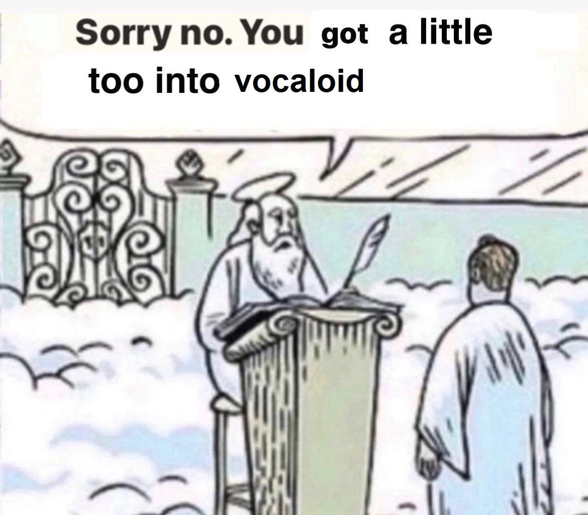 Sorry no. You got a little too into vocaloid