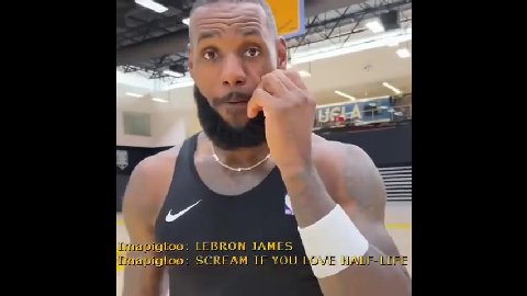 Атос: LEBRON JAMES Raiigtoo: SCREAM IF YOU Naygayen litt iniapiohopees CREAM IF YOU LOVE ВАЛ