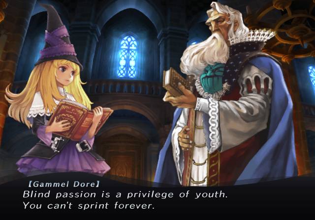 5 А Я [Gammel Dore] Blind passion is a privilege of youth. You can't sprint forever.