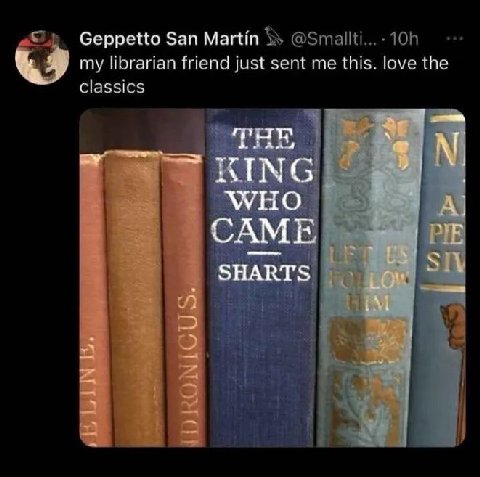 Geppetto San Martin my librarian friend just sent me this. love the classics 7 Я