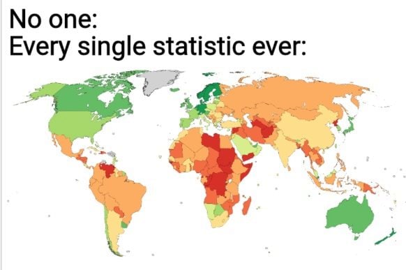 опе: Every single statistic ever: