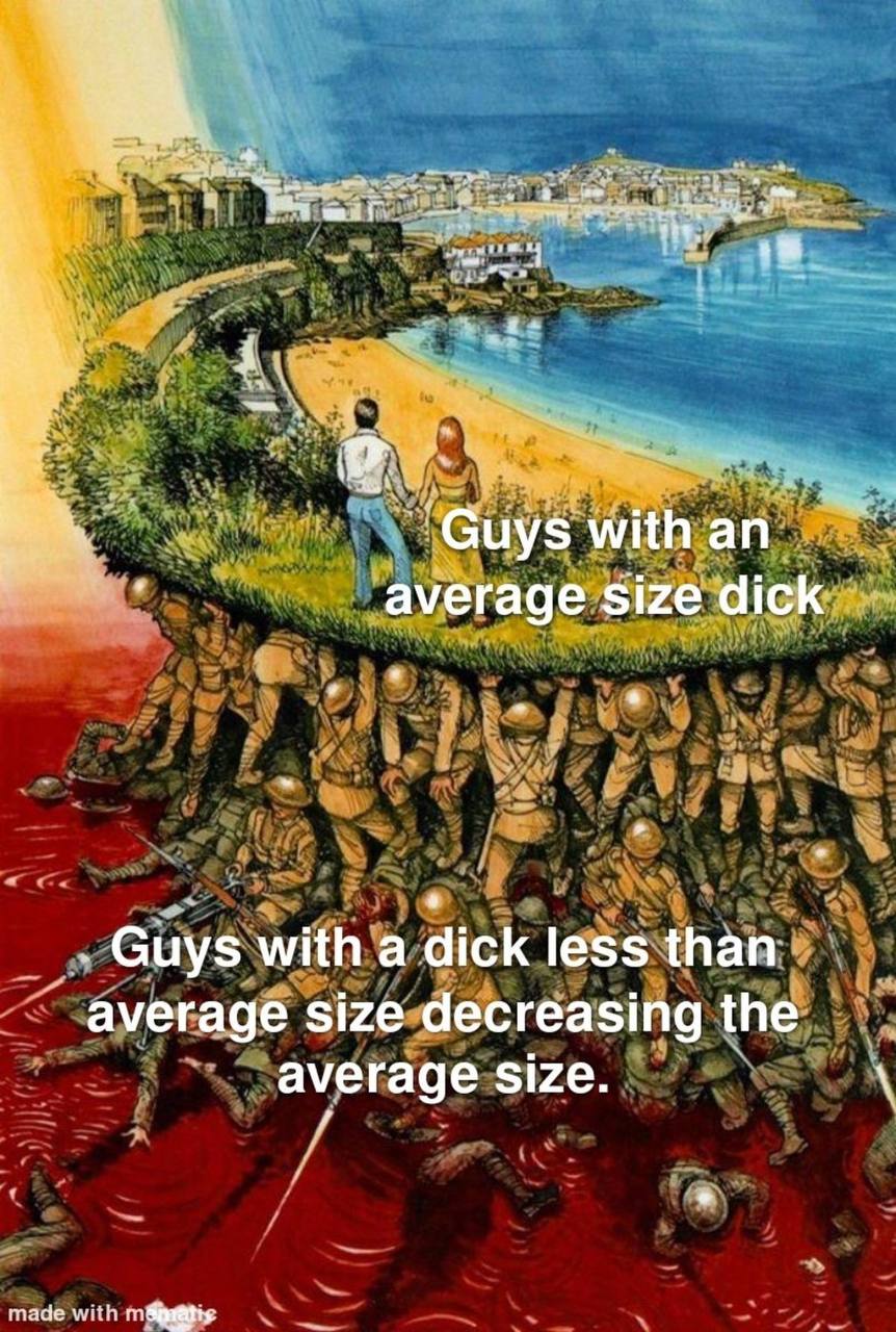 a мИН average size dick Guys with a dick less than average size decreasing the average size. made with