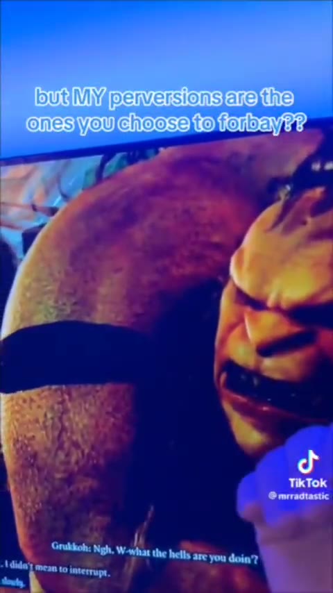 Grathoh: Noh. What the hells ос you doin’?