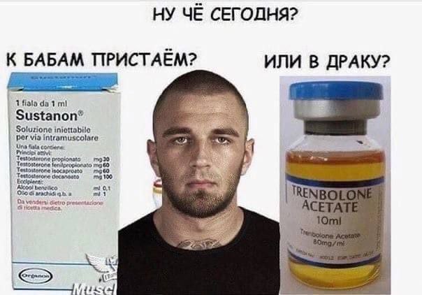НУ ЧЕ СЕГОДНЯ? К БАБАМ ПРИСТАЕМ? ИЛИ В ДРАКУ? 1 1 Sustanon® Soluzione iniottabile per via Rela a 60