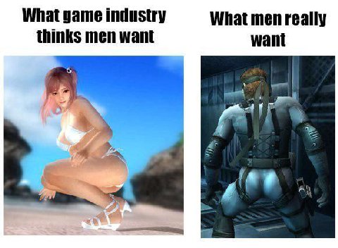 What game industry What men really thinks men want want