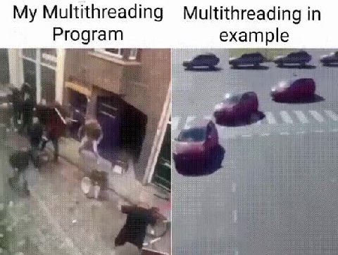 Му Multithreading Multithreading in Program example