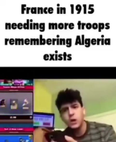 needing more troops remembering Algeria