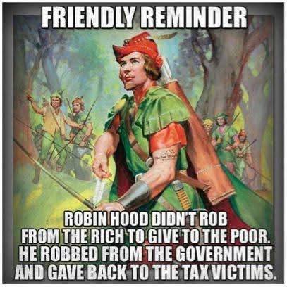 FRIENDLY REMINDER я. DIDN'T ROB FROMM THE RICH ТО GIVE TO THE POOR. HE ROBBED FROM THE GOVERNMENT AND GAVE BACK TO THE TAX VICTIMS.