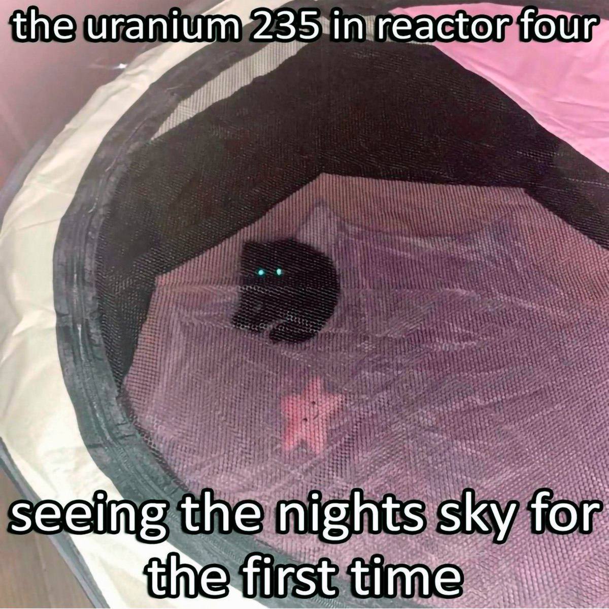 the in reactor four, A seeing the nights sky for