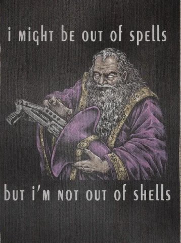 i might be out of spells 4 a у i bur our of shells