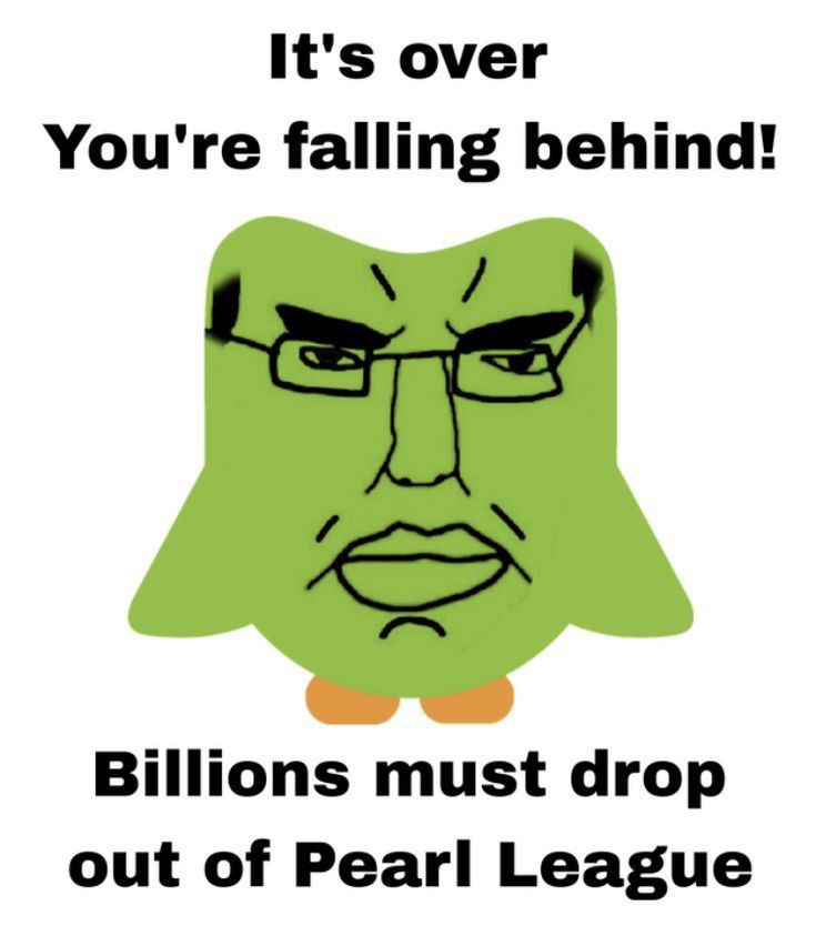 It's over You're falling behind! Billions must drop out of Pearl League