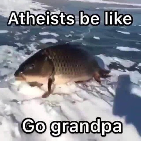 Atheists be like