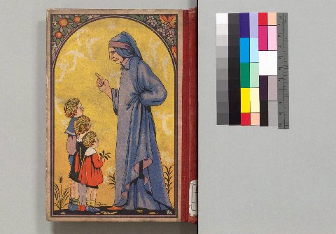 [ книжка "детский данте: божественная комедия" — "こどものダンテ : 神曲物語" — в переводе асии асимуро, издательство "книжный магазин кейсейша" — "警醒社書店", япония, 1924 год ]