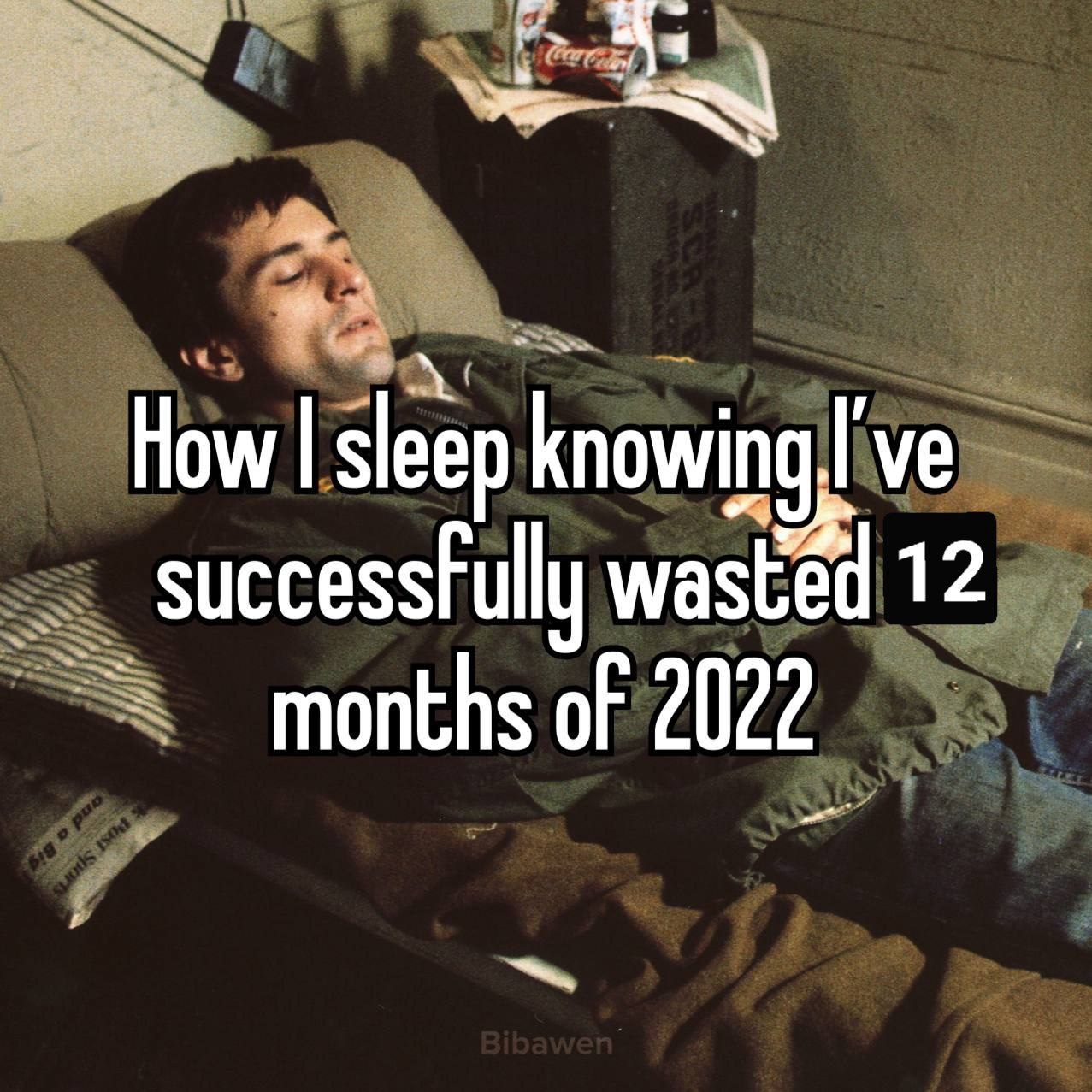 How sleep knowing wasted months of