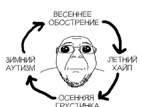 ВЕСЕННЕЕ ОБОСТРЕНИЕ ЗИМНИЙ ЛЕТНИЙ АУТИЗМ ХАЙП ОСЕННЯЯ