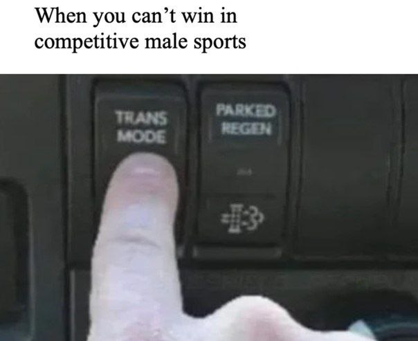 When you can’t win in competitive male sports