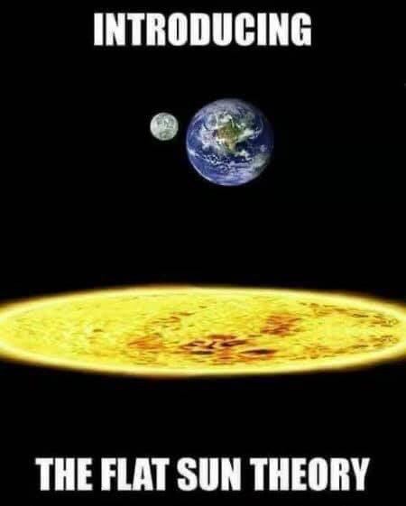INTRODUCING THE FLAT SUN THEORY
