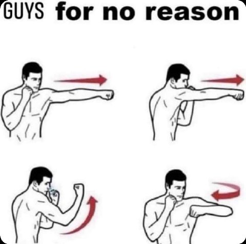 GUYS for no reason